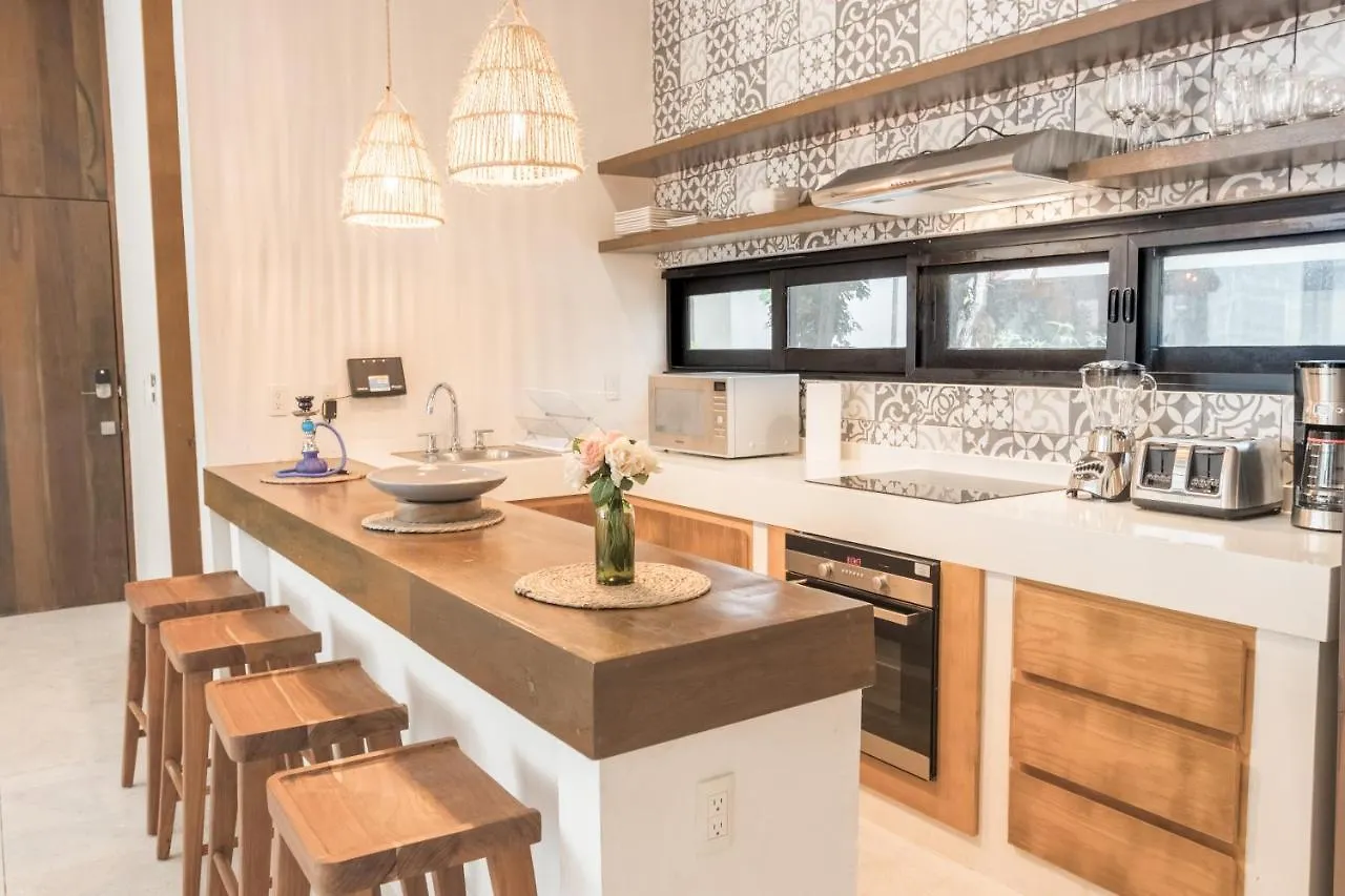 Lovely & Boho-Style 2Br Apartment Aldea Zama Insta-Worthy Pool, Uncovered Patio & Terrace Tulum Mexico